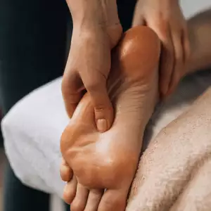 A woman's foot Therapy from Somatic Massage Therapy & Spa