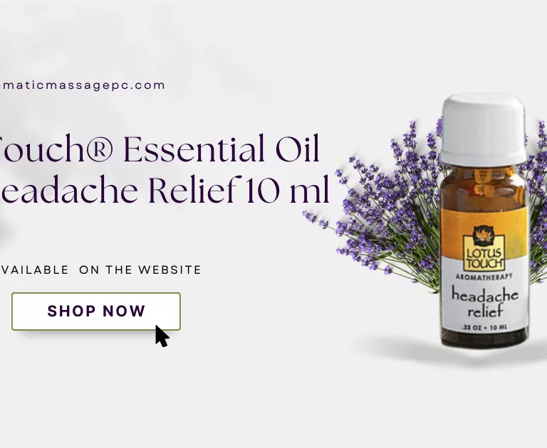 Bottle of headache oil